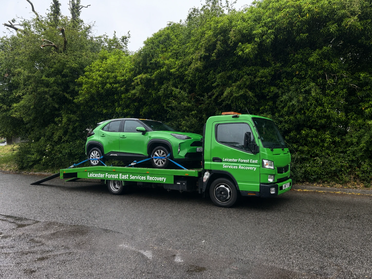 Leicester Forest East Services Recovery M1 Motorway